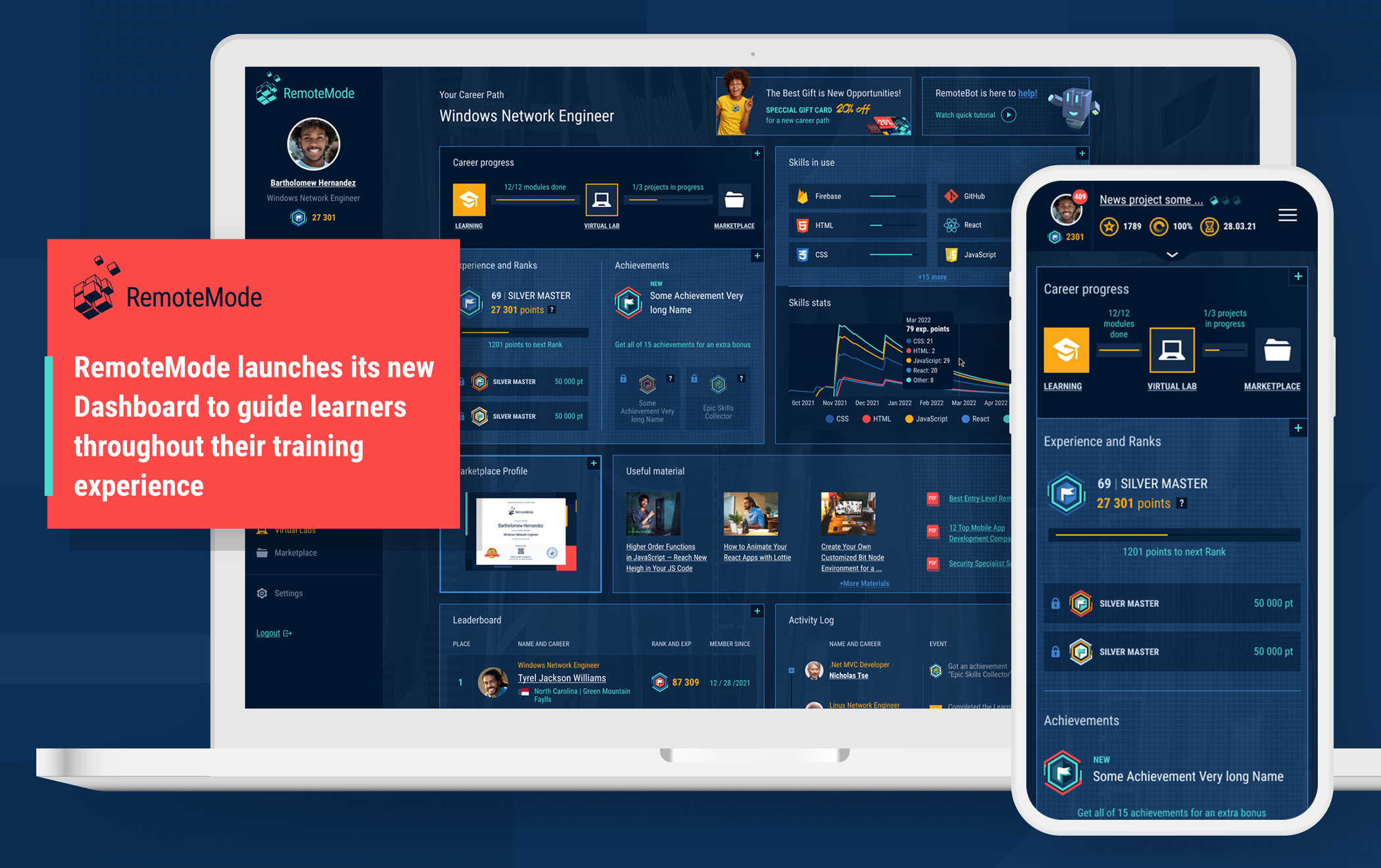RemoteMode Launches Dashboard to Improve Students’ User Experience and Achieve Higher Completion Rates